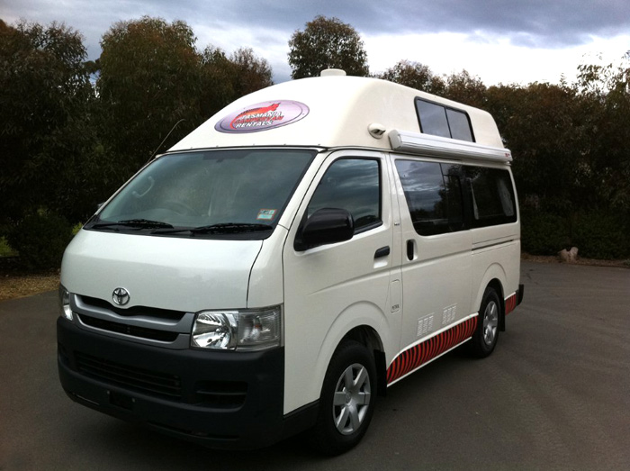 TCR Tasmania Campervan Rentals Tasmanian Campervan and Motorhome